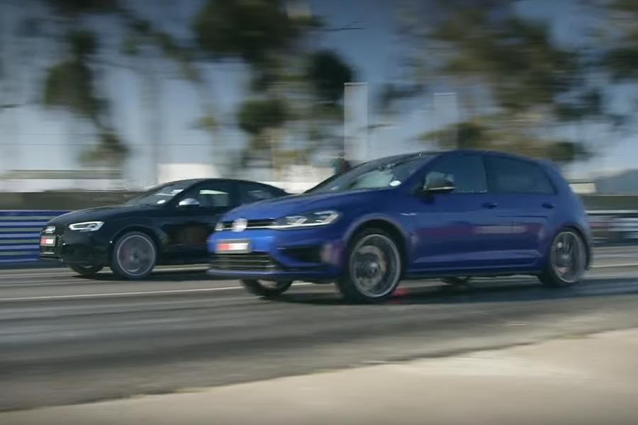 Audi RS 3 Sedan vs VW Golf R: Εσωτερική διαμάχη (+video)