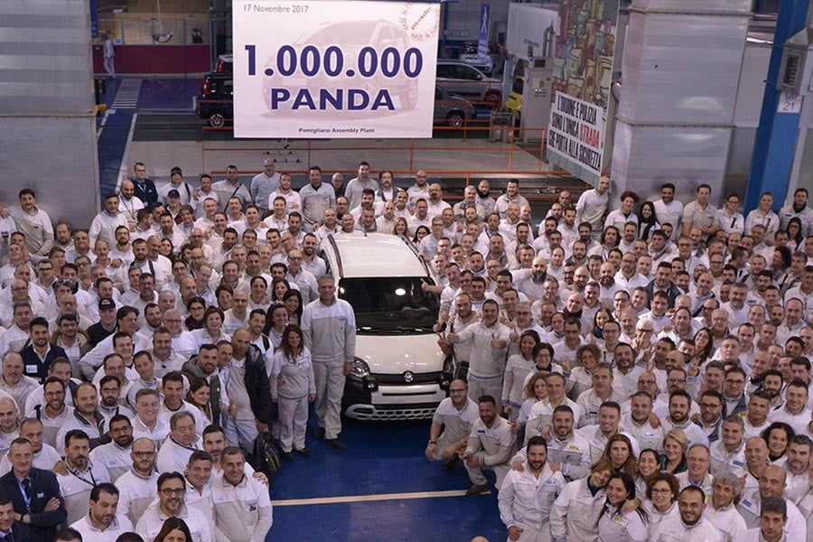 1.000.000 Fiat Panda τέταρτης γενιάς