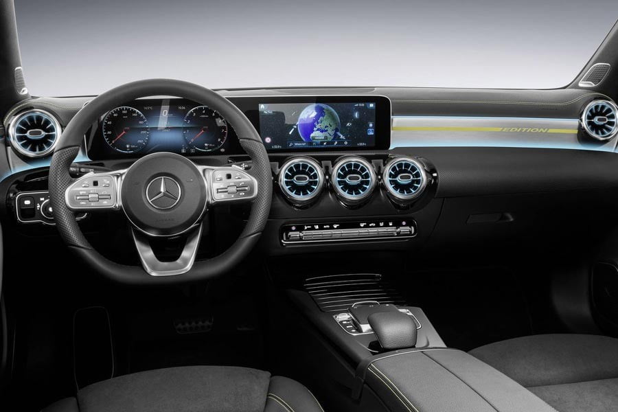 Το εσωτερικό της νέας Mercedes A-Class