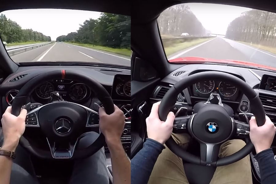 Κόντρα 0-250 χλμ./ώρα μεταξύ BMW M140i & Mercedes-Benz A45 AMG (+video)