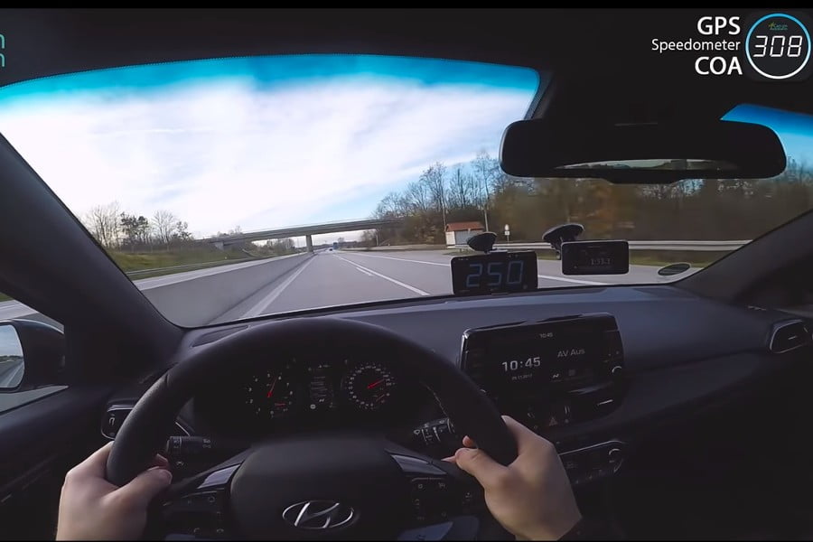 0-250 χλμ./ώρα με Hyundai i30 N (+video)