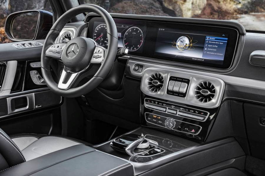 Αυτό είναι το εσωτερικό της νέας Mercedes G-Class
