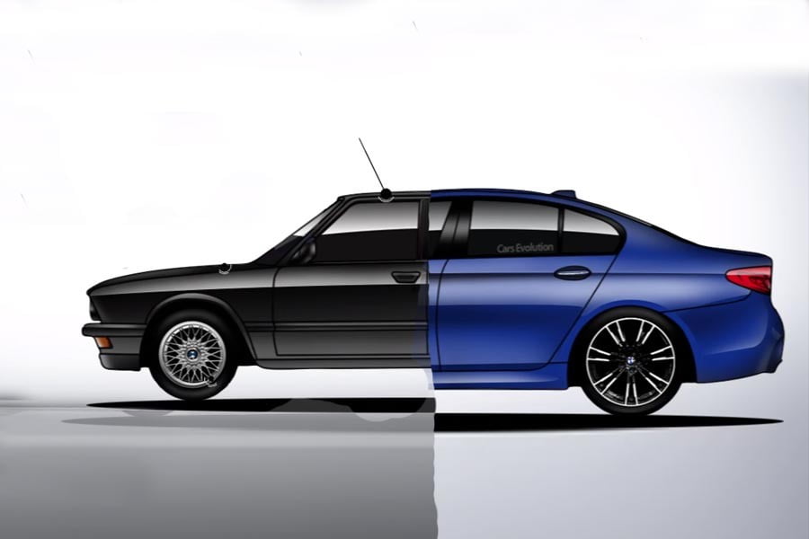 Η εξέλιξη της BMW M5 σε ένα video