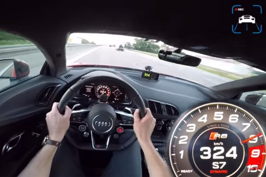 Audi R8 με 802 άλογα πετάει! (+video)