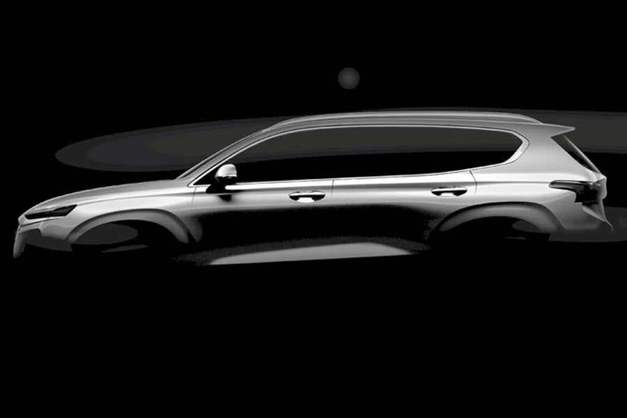 Πρώτη επίσημη εικόνα του νέου Hyundai Santa Fe
