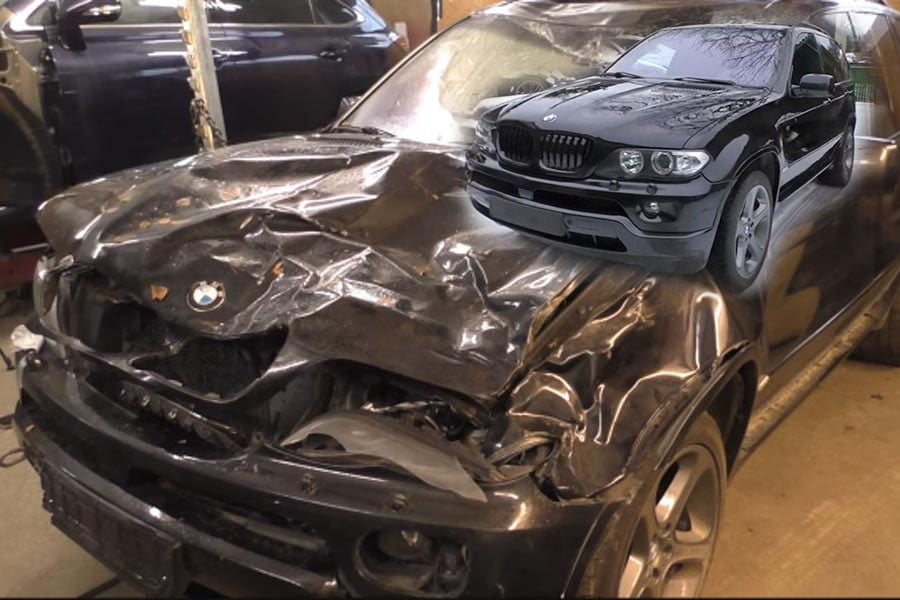 BMW X5 από διαλυμένη… ατρακάριστη σε 9 μόλις ημέρες (+video)