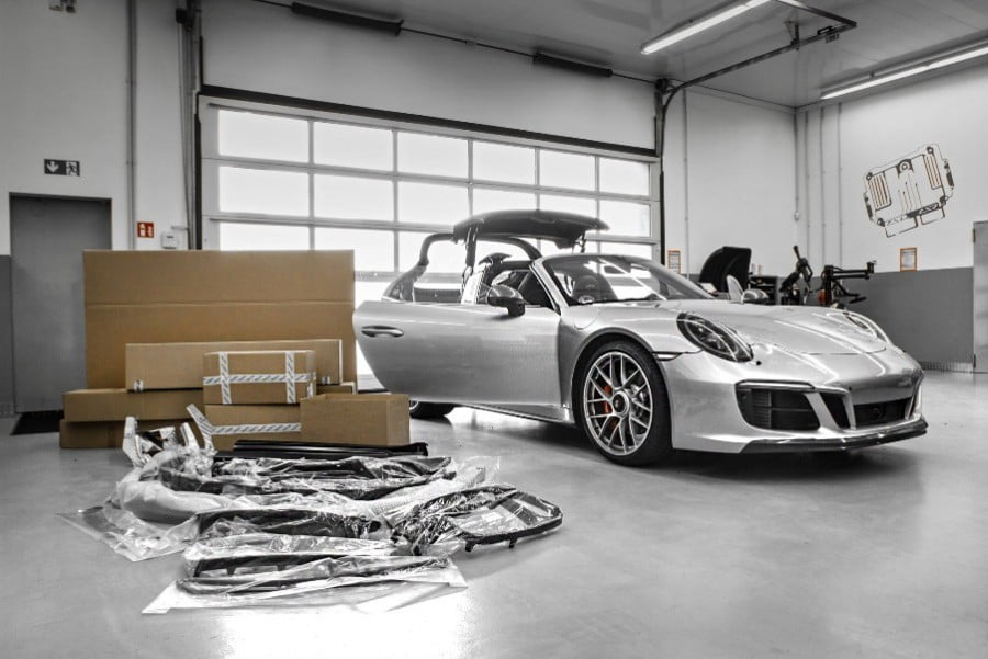 Porsche 991 Targa 4 GTS μετατρέπεται σε 911 GT3 RS