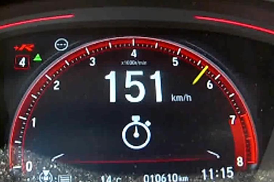 Video: 0-150 χλμ./ώρα με το νέο Honda Civic Type R