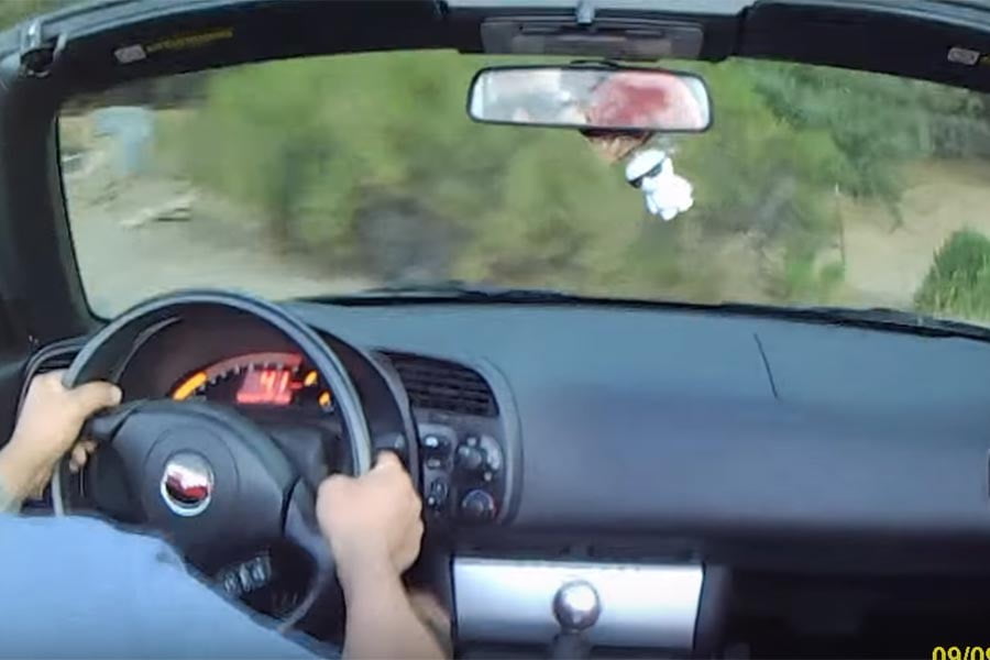 Οδηγός Honda S2000 τα έκανε… μαντάρα (+video)