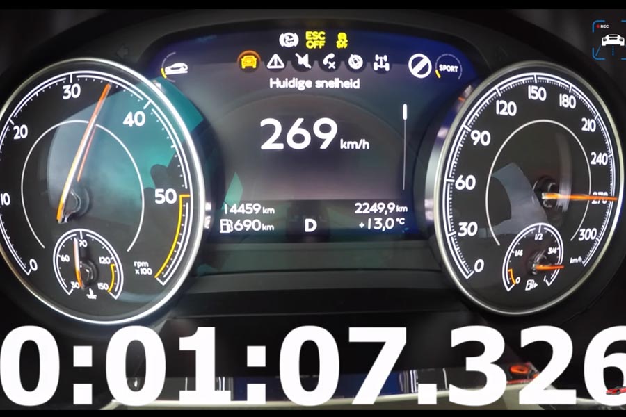 Πόσο γρήγορη είναι η Bentley Bentayga Diesel; (+video)