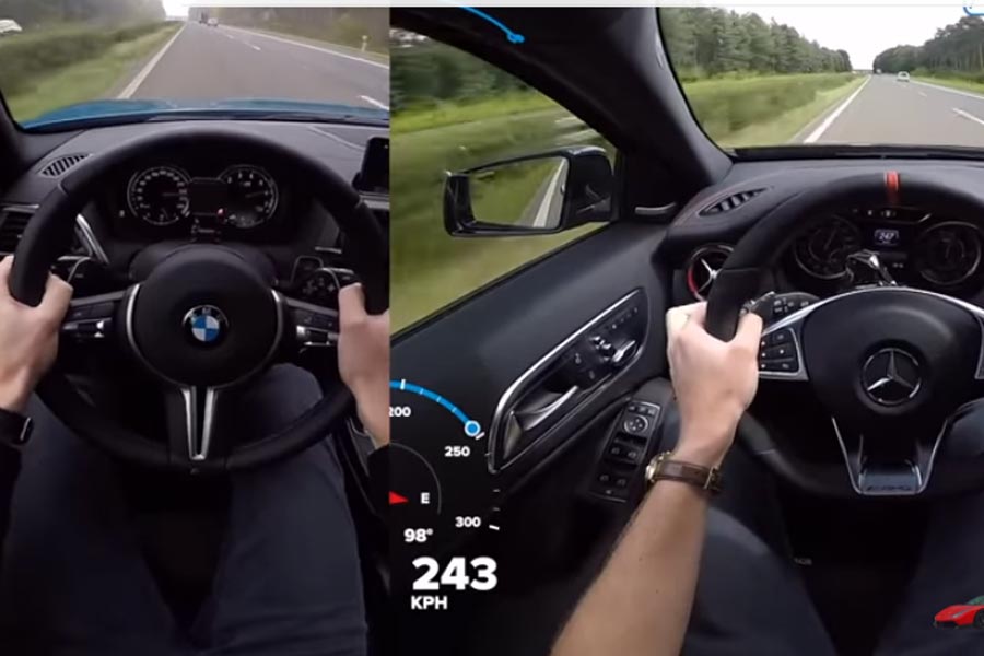 BMW M2 vs Mercedes-AMG A 45: Κόντρα στα 250 χλμ./ώρα (+video)
