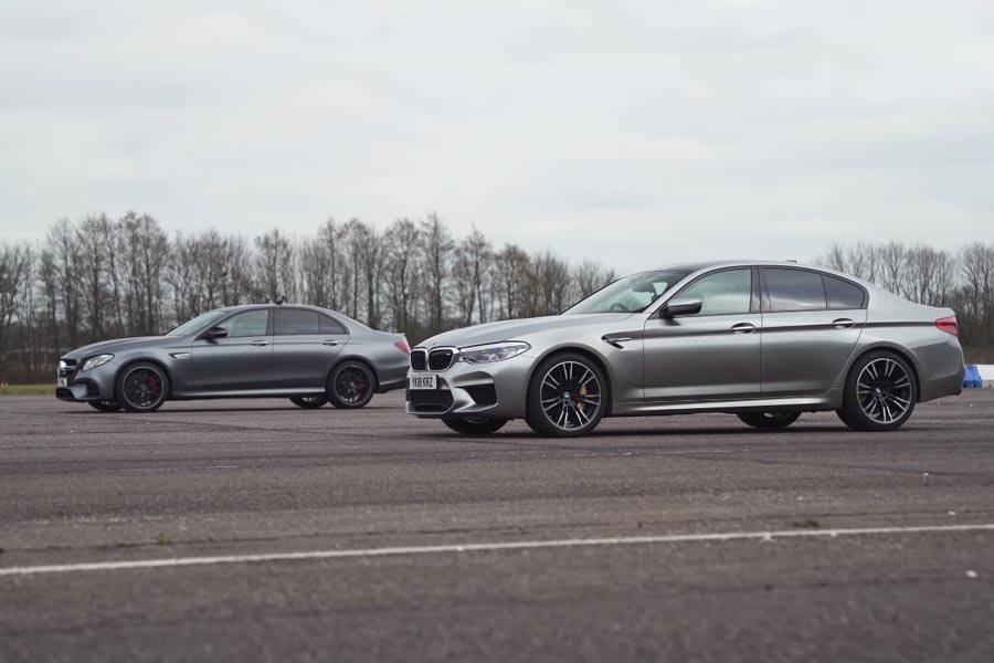 Τιτανομαχία: BMW M5 vs Mercedes-AMG E 63 S (+video)