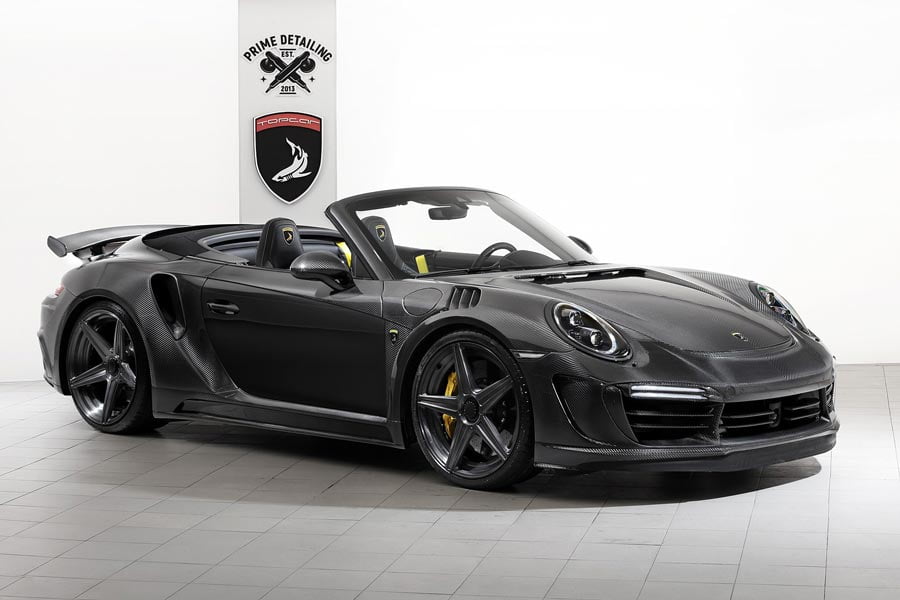 Porsche 911 Turbo με carbon body kit αξίας 50.000 ευρώ!