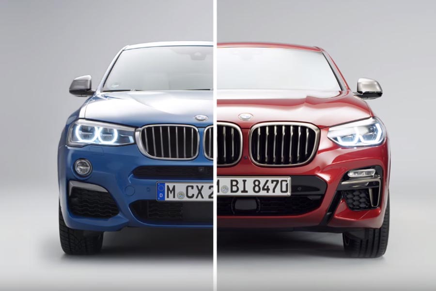 BMW X4: Η παλιά απέναντι στη νέα (+video)