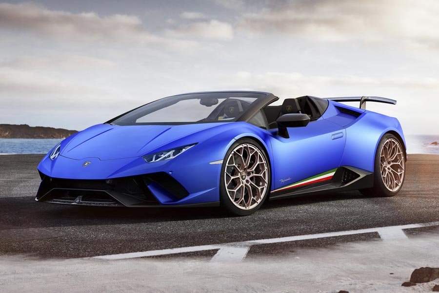 Ανοικτή Lamborghini με 325 χλμ./ώρα τελική (+video)