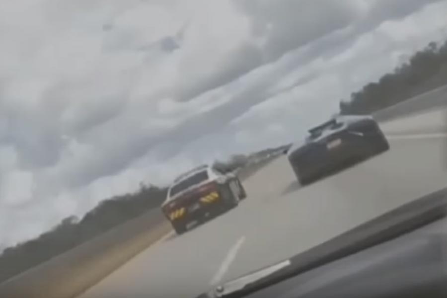 Αστυνόμος έκανε κόντρα με Lamborghini εν ώρα καθήκοντος (+video)