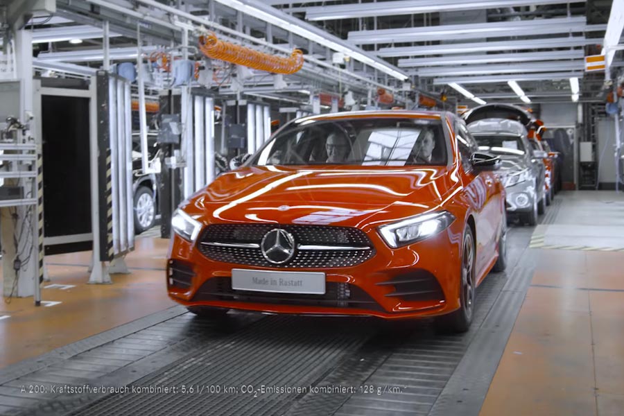Βγήκε η πρώτη νέα Mercedes A-Class (+video)