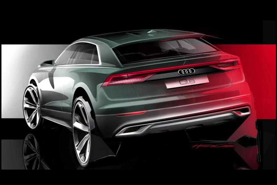 Νέο σκίτσο του Audi Q8 (+video)