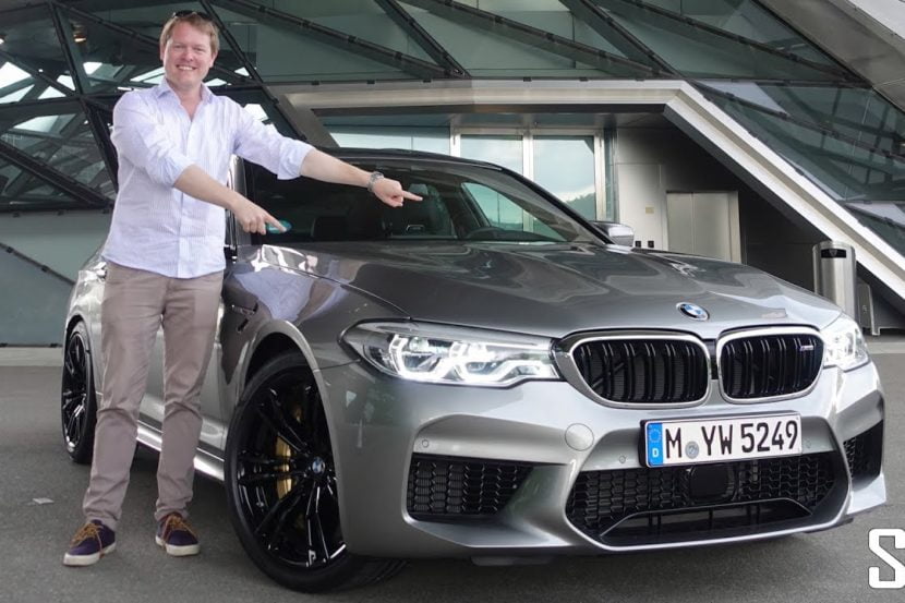 Youtuber παραλαμβάνει τη νέα BMW Μ5 (+video)