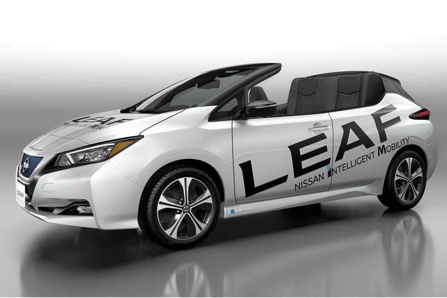 Το ηλεκτρικό Nissan LEAF τώρα και κάμπριο