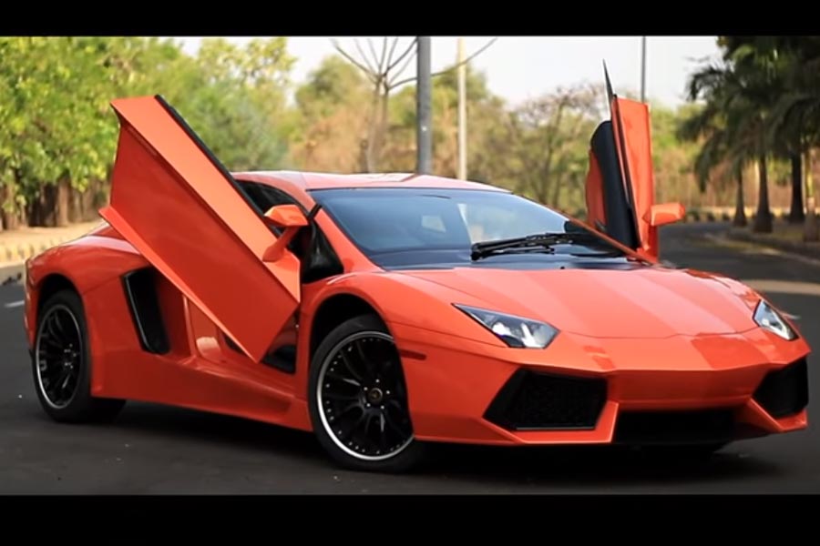 Lamborghini Aventador με σωθικά Honda! (+video)