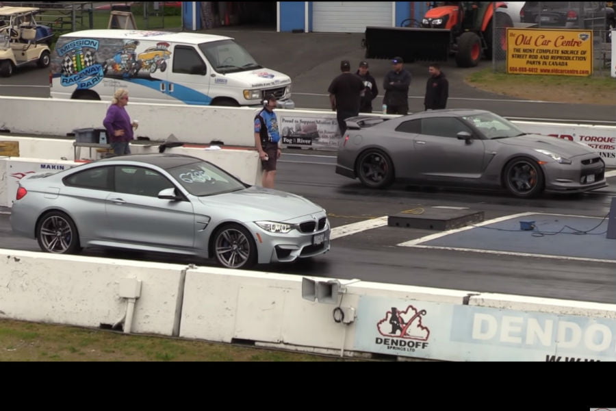 Πώς τα πηγαίνει η BMW M4 κόντρα στο Nissan GT-R; (+video)