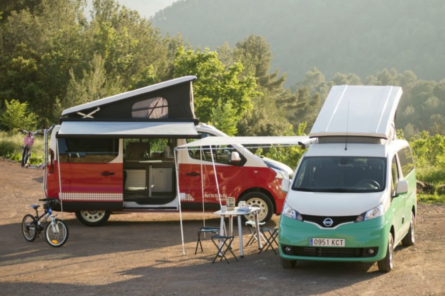 Ξέγνοιαστο καλοκαίρι με Nissan e-NV200 και NV300 Camper
