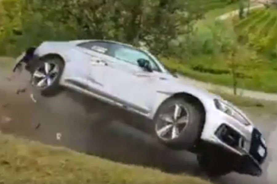 Όταν το Audi RS 5 γνώρισε την υποστροφή (+video)