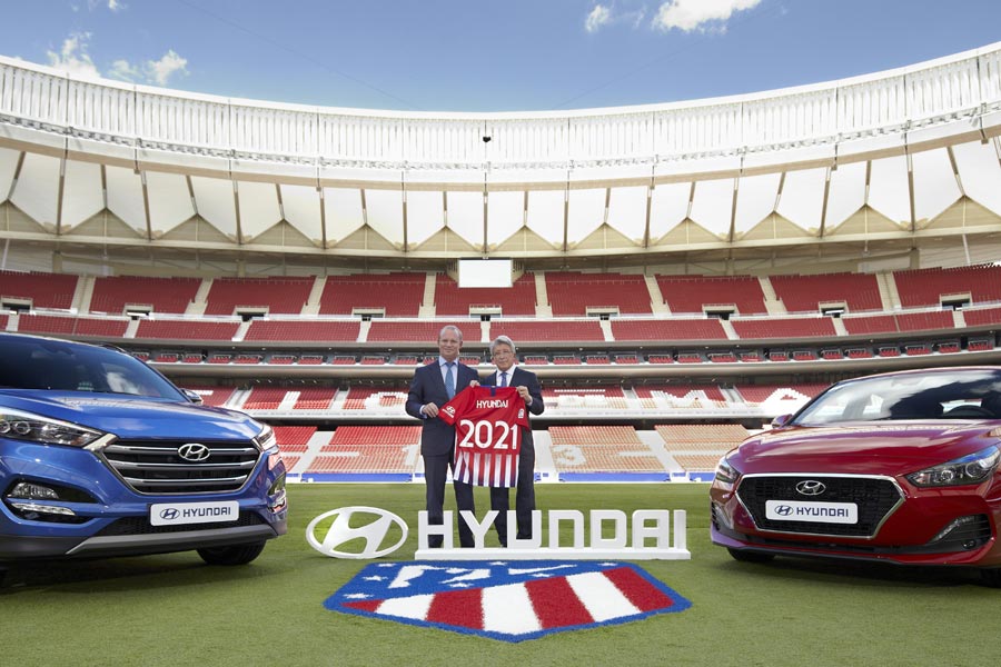 Η Hyundai στη φανέλα της Ατλέτικο Μαδρίτης