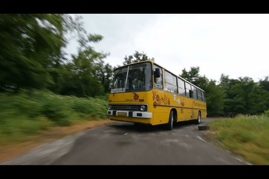 Λεωφορείο απ’τα παλιά σε ανάβαση «δίχως αύριο» (+video)