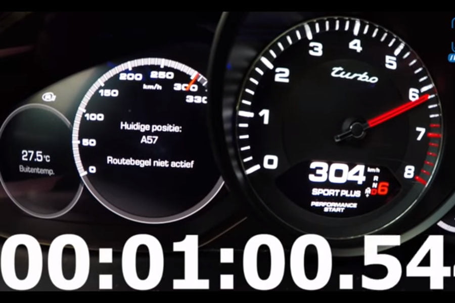 0-307 χλμ./ώρα με νέα Porsche Cayenne Turbo