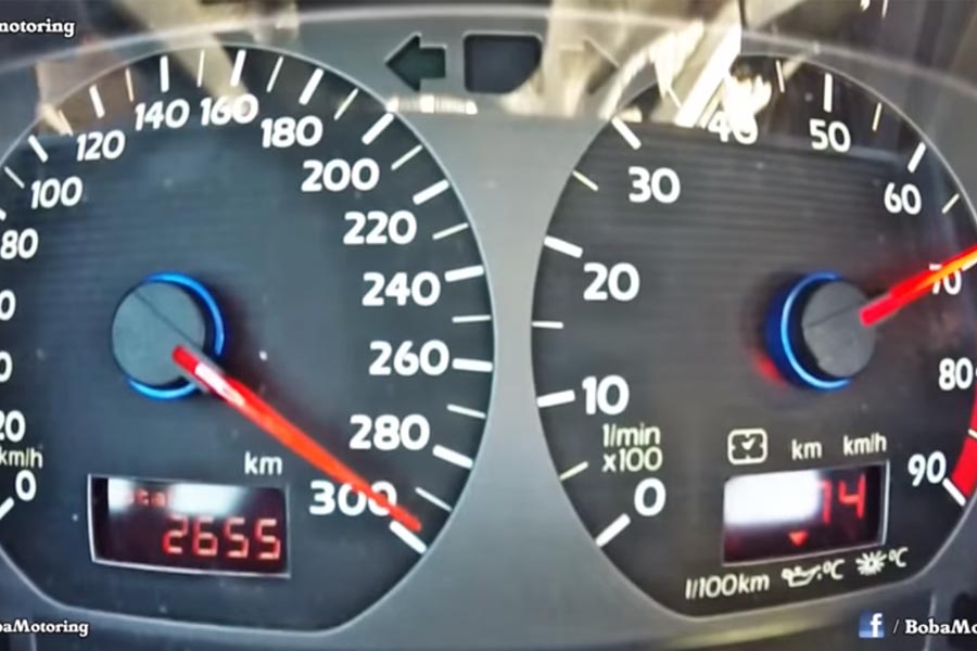 Ασύλληπτη επιτάχυνση από VW Golf Mk2 (+video)