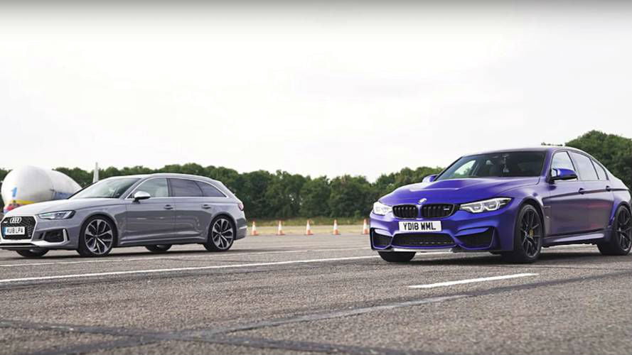BMW M3 CS vs Audi RS 4 Avant σε γκάζια και φρένα (+video)
