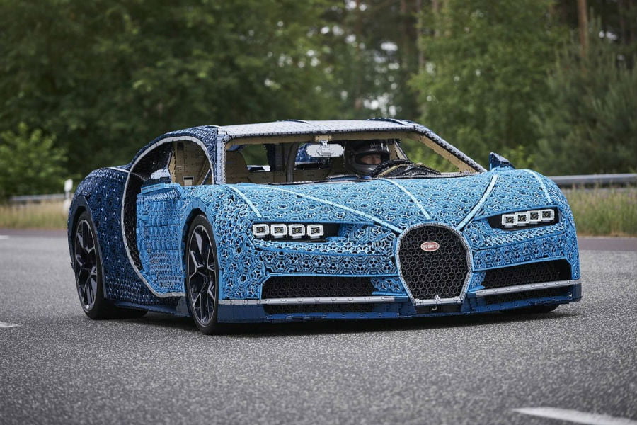 Απίστευτη και πλήρως λειτουργική Bugatti Chiron από Lego!