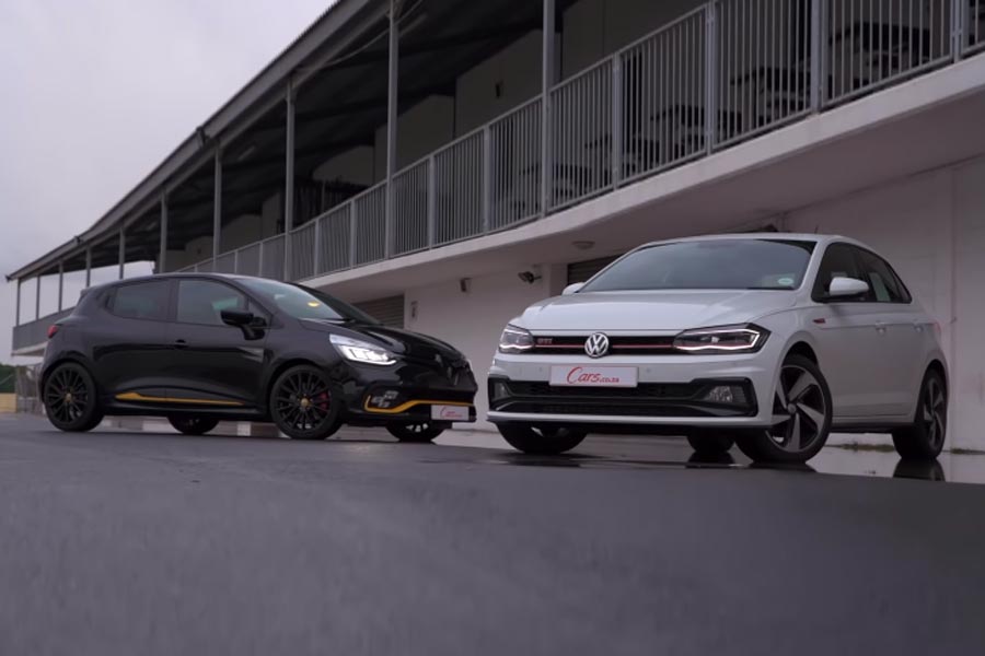 Renault Clio R.S. vs VW Polo GTI: Ποιο είναι πιο γρήγορο; (+video)