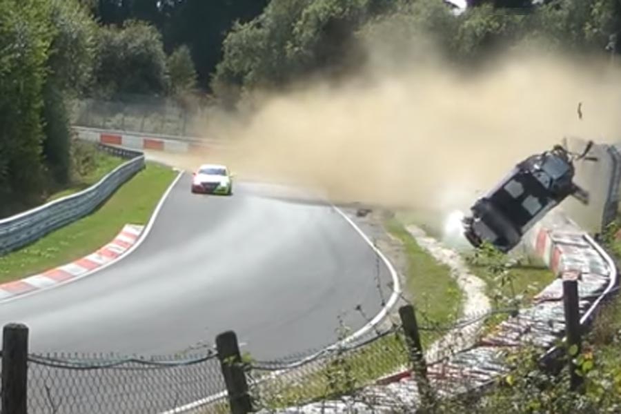 Το χειρότερο τρακάρισμα στο Nurburgring για το 2018 (+video)
