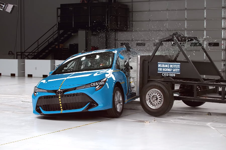 Νέο Toyota Corolla: Κορυφή στο crash test του IIHS