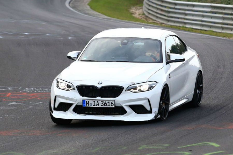 Η BMW M2 CS «πάει κομμάτια» στο Nurburgring