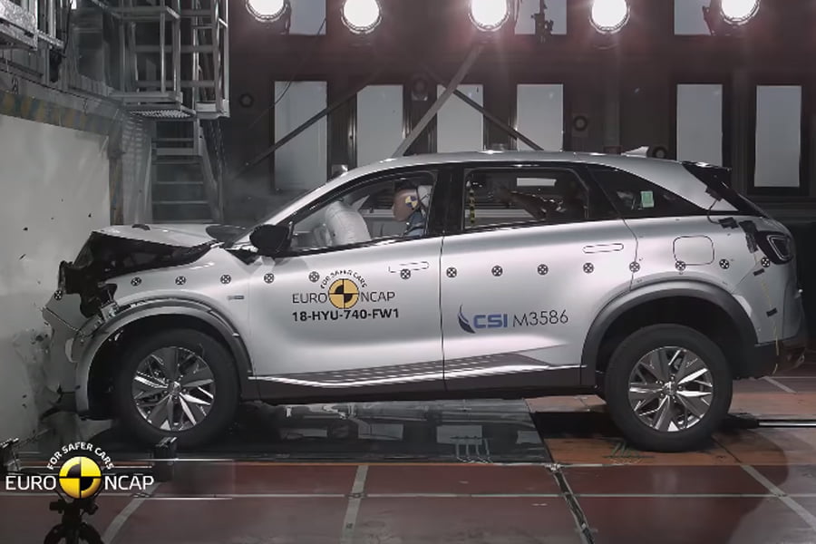 Hyundai Nexo: Το ασφαλέστερο αυτοκίνητο μηδενικών ρύπων (+video)
