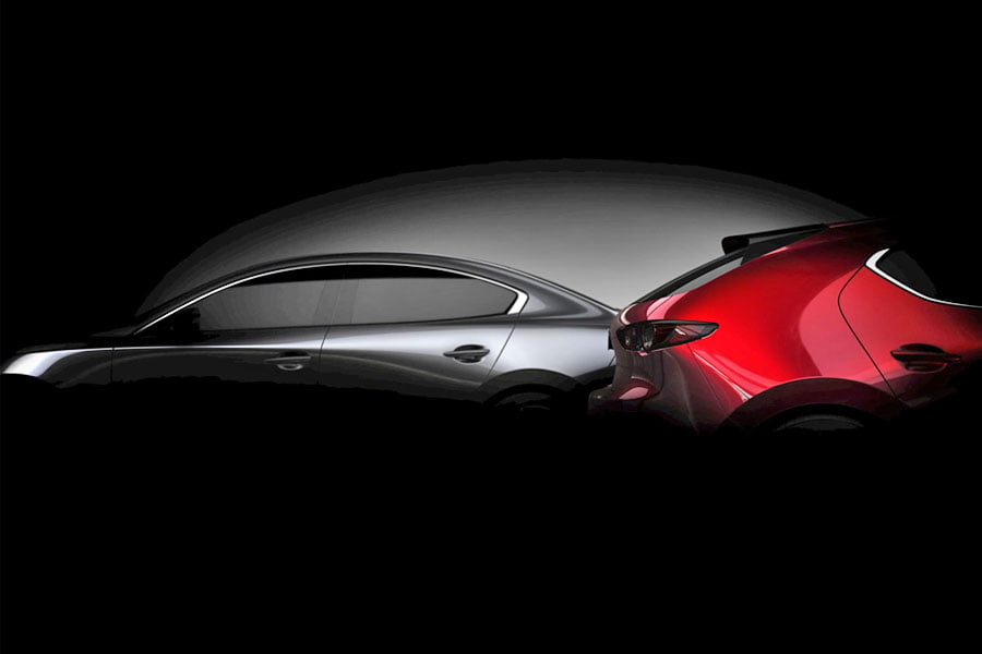 Αντίστροφη μέτρηση για το νέο Mazda3