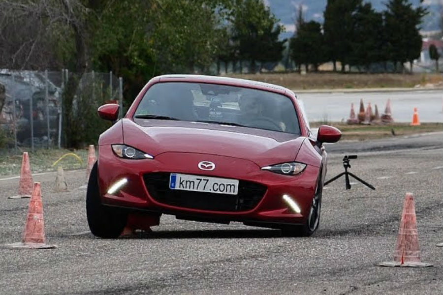 «Αίλουρος» το Mazda MX-5 στο τεστ αποφυγής ταράνδου (+video)