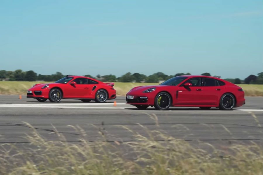 Εμφύλιος στην Porsche: γνήσιο εναντίον υβριδικού Turbo S (+video)