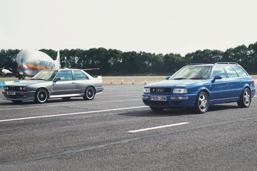 Κόντρες μεταξύ BMW M3 E30 και Audi RS2 (+video)
