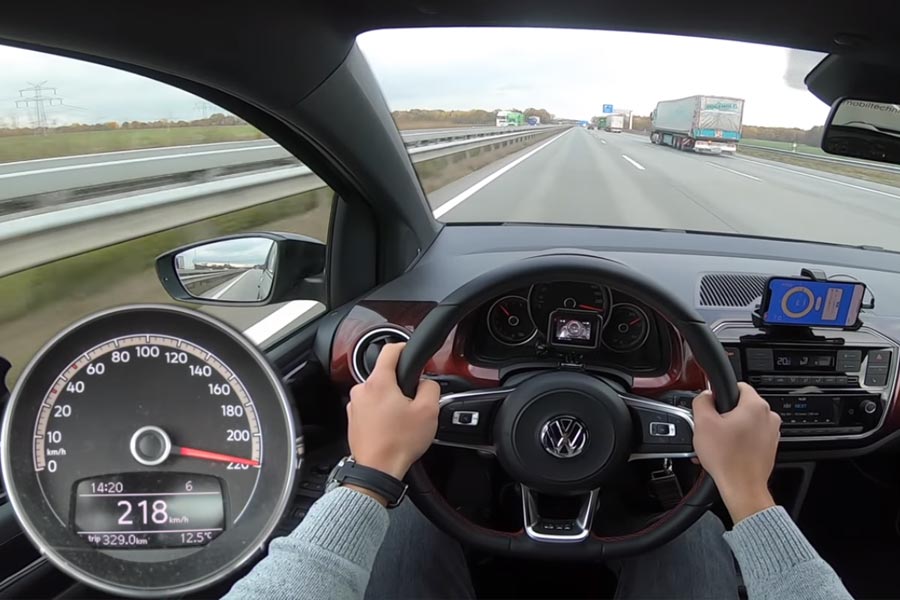VW up! GTI 143 PS τερματίζει το κοντέρ (+video)