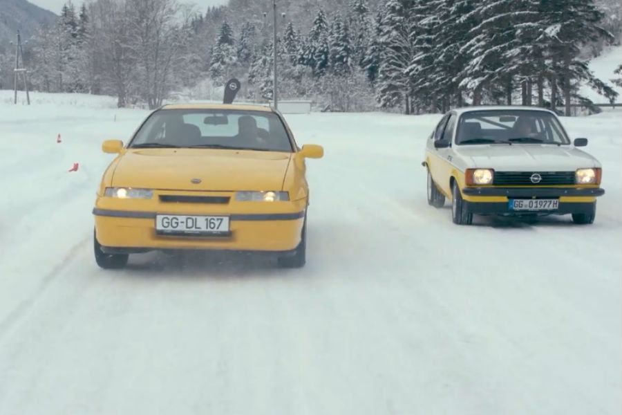 H Opel γιορτάζει τα 120 χρόνια της στα χιόνια! (+video)