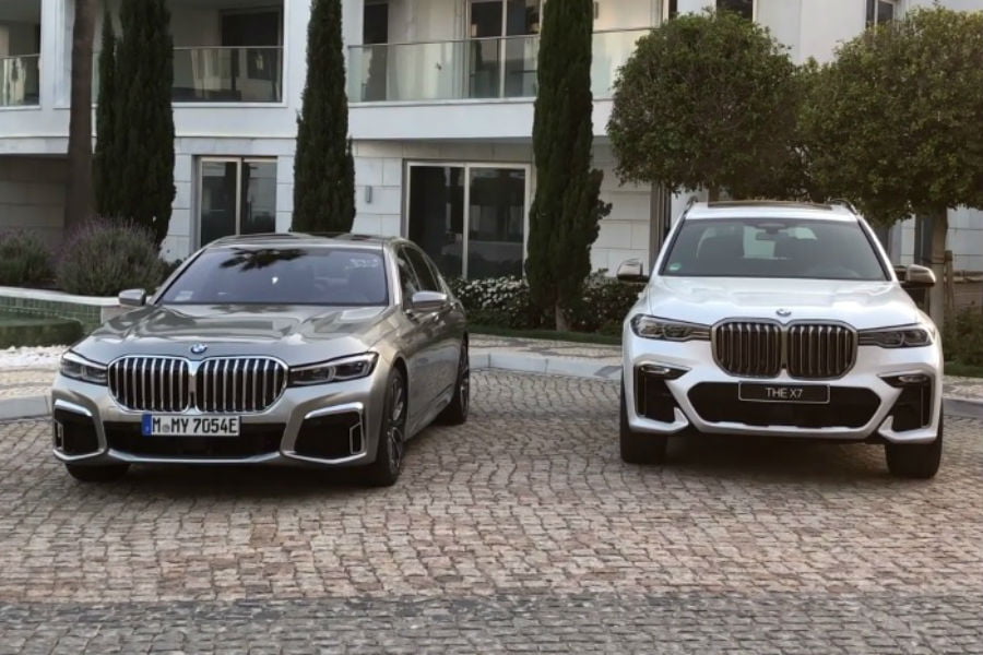 BMW Σειρά 7 και X7 συγκρίνουν τα «νεφρά» τους (+video)