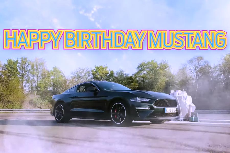 Η Ford Mustang γιορτάζει με… donuts! (+video)