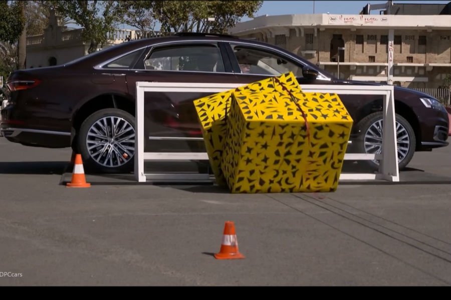 To απίστευτο σύστημα ασφαλείας του Audi A8 (+video)