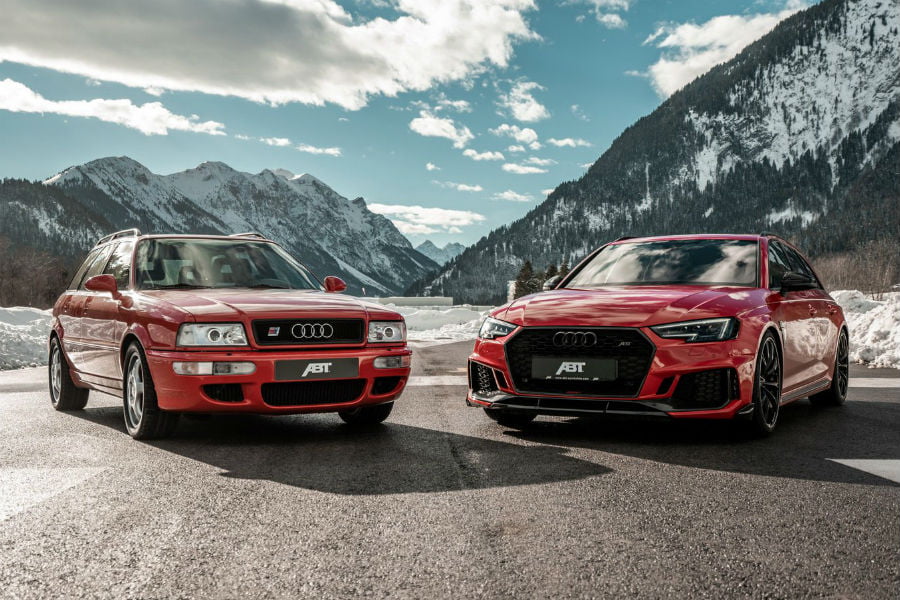 Όταν το Audi RS 4 συνάντησε το RS 2