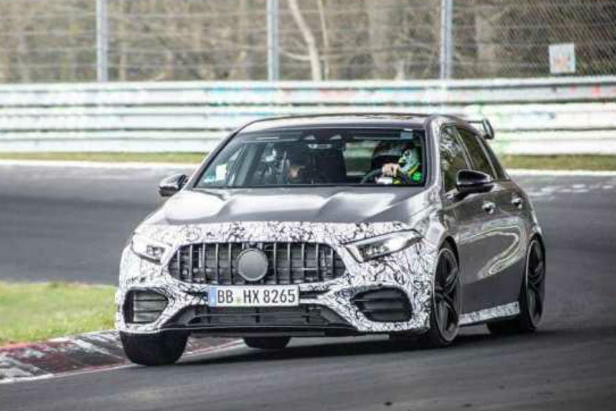 Η νέα Mercedes-AMG A 45 οργιάζει στο Nurburgring